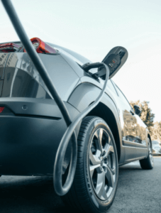 chargement d'une voiture électrique