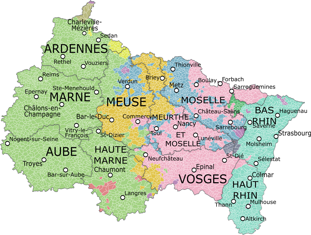 MA BORNE LR - Alsace - colmar strasbourg