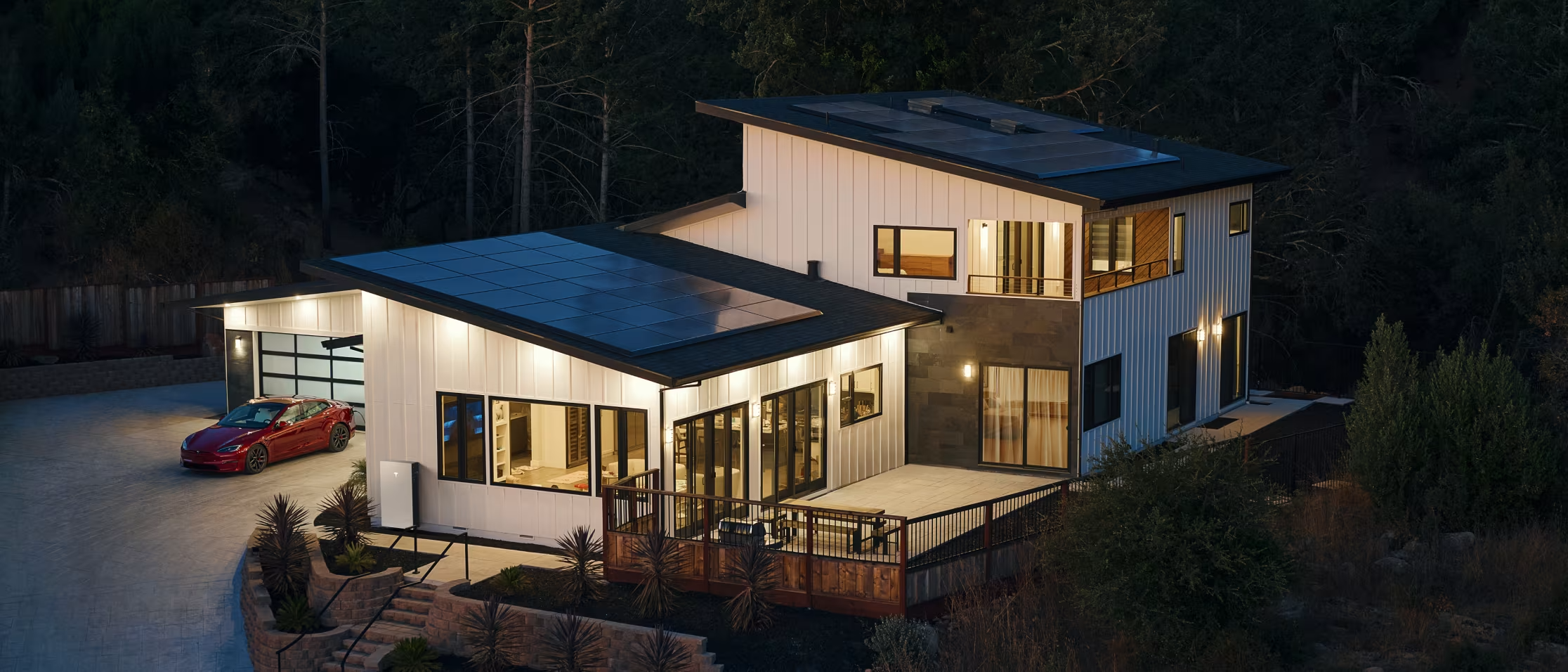 Panneaux solaires et Powerwall - Ma Borne LR