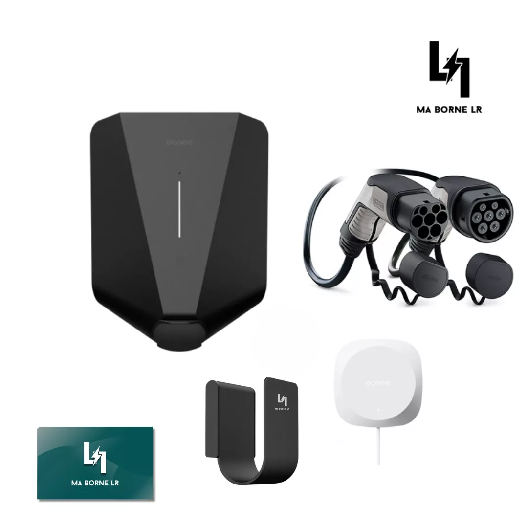 Easee Charge Core - Full Capot Noir 15