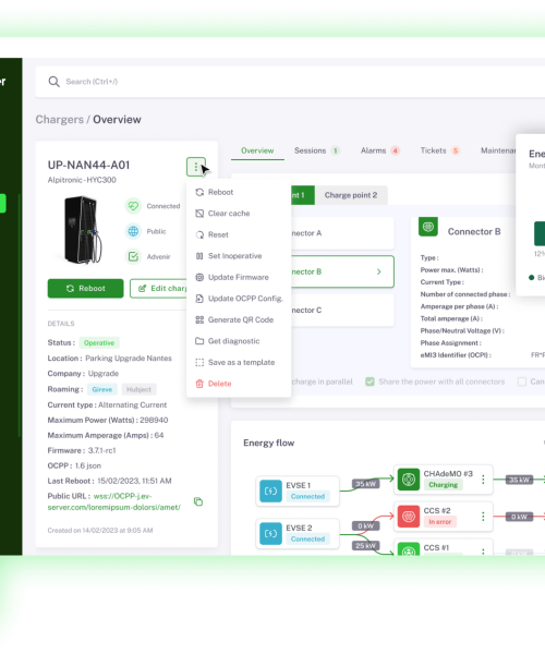 interface chargekeeper - ma borne lr - carte de mobilité